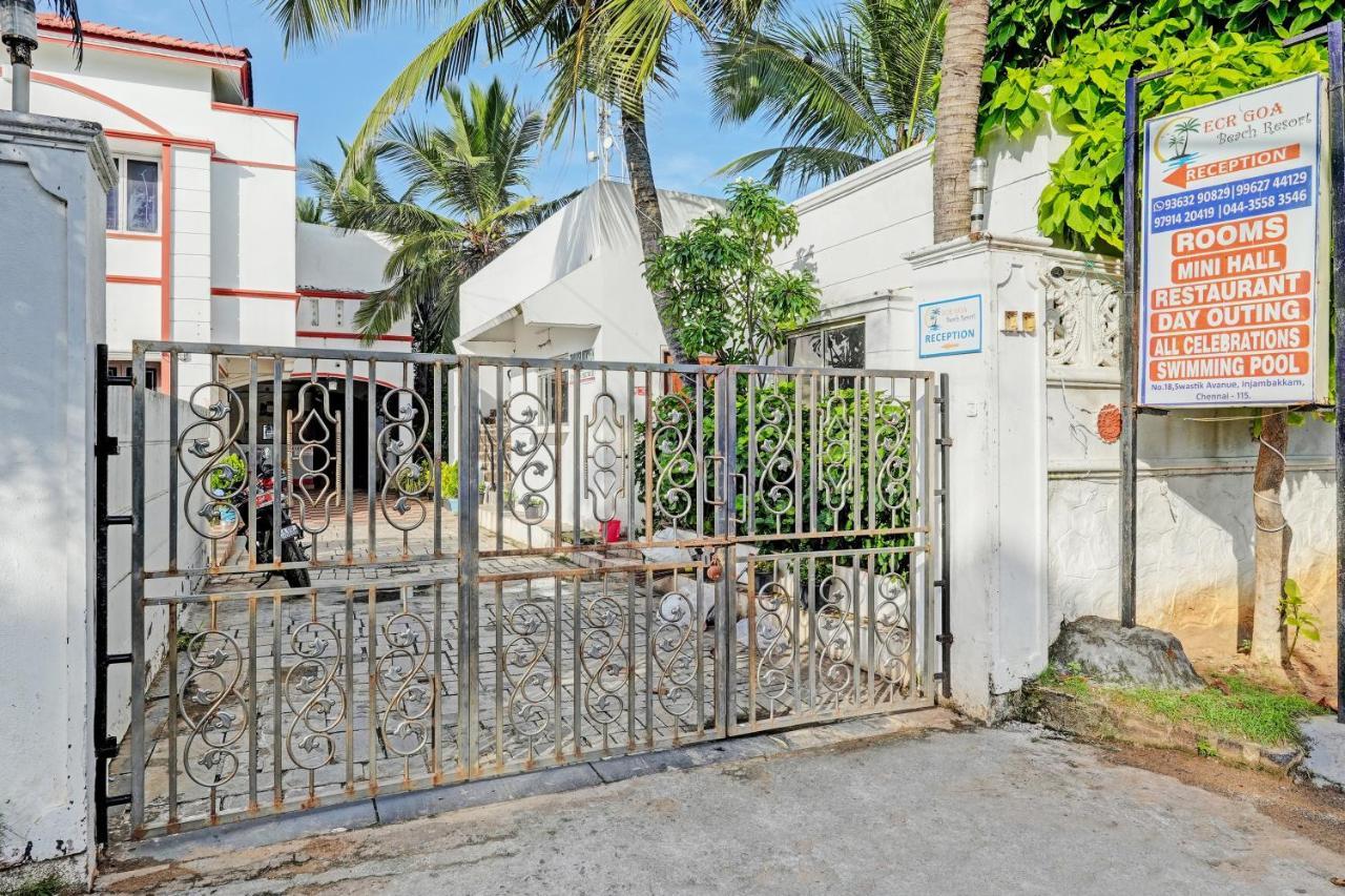 Oyo Flagship Ecr Goa Beach Resort شيناي المظهر الخارجي الصورة
